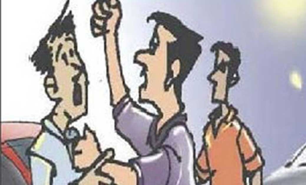 सिमगांव में मारपीट, गाली गलौच - CG Sandesh