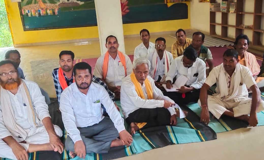 भाजपा मंडल पिरदा ने डाटा एन्ट्री हेतु शक्ति केंद्र प्रभारियो... - CG Sandesh