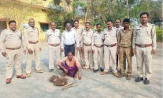 सारंगढ़ के गोमर्डा जंगल मे शिकार करने जंगल में बिछा रखा था कर... - CG Sandesh