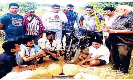 बसना : 06 किलो गांजा के साथ 3 व्यक्ति गिरफ्तार. - CG Sandesh