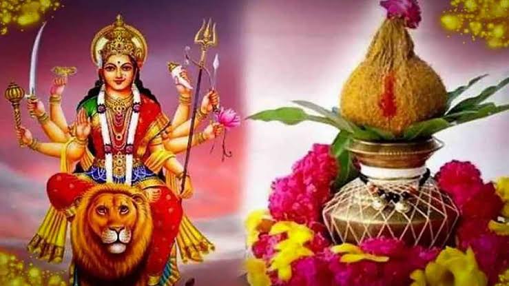 शारदीय नवरात्रि विशेष : शारदीय नवरात्रि घट (कलश) स्थापना मुह... - CG Sandesh