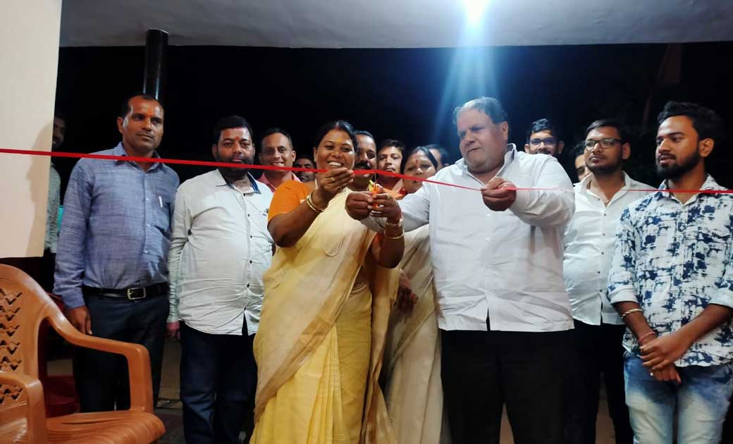  बगीचा में हुआ सांसद कार्यालय का उद्घाटन…सांसद गोमती साय ने किया शुभारम्भ…!!!