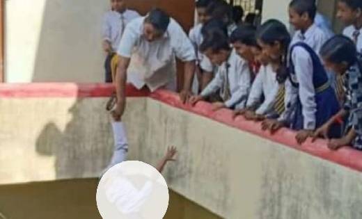 मासूम ने की शरारत तो प्रिंसिपल ने छत से लटका दिया उल्टा, वाय... - CG Sandesh