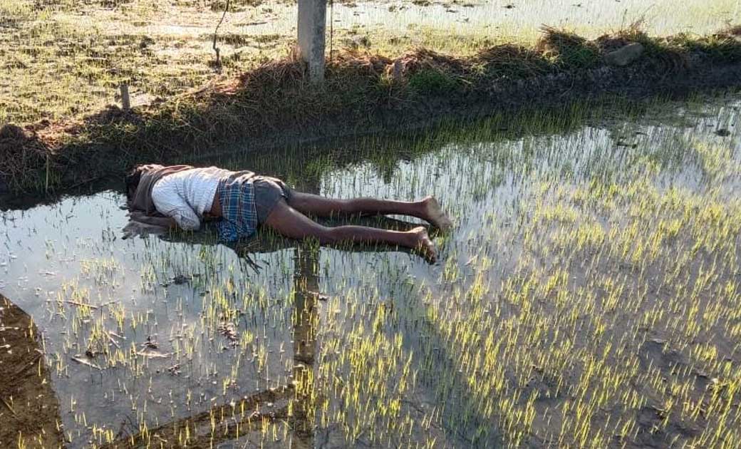 पिथौरा : विधुत प्रवाह के संपर्क में आने एक व्यक्ति की मौत.  - CG Sandesh