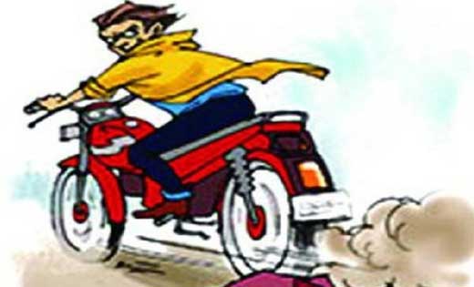 बसना : हाई स्कूल के सामने से मोटर सायकल चोरी. - CG Sandesh