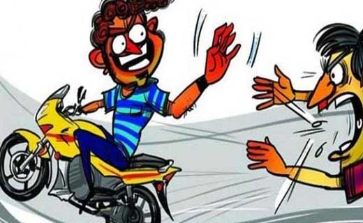 बागबाहरा : आरके स्टूडियो के सामने से मोटर साइकल चोरी.