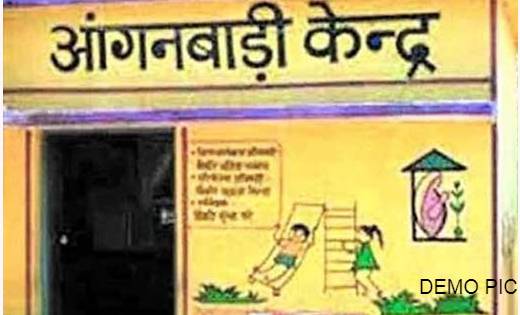 पिथौरा : आंगनबाड़ी भवन का ताला तोड़कर चोरी. 