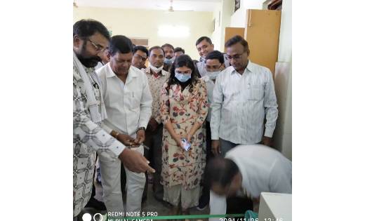 सरायपाली विधायक किस्मत लाल नंद ने ट्रू नॉट मशीन का किया शुभा... - CG Sandesh