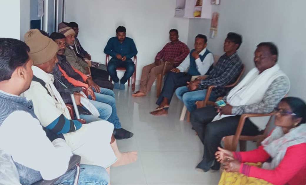 किसान विरोधी केंद्र सरकार के खिलाफ प्रेस वार्ता का कार्यक्रम आयोजित किया गया.