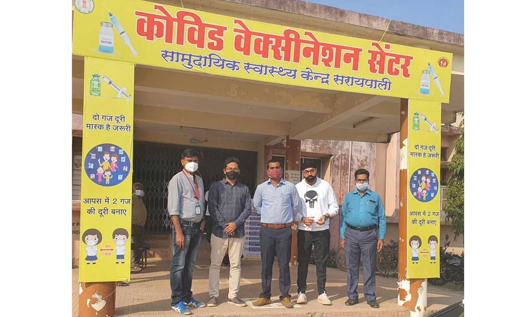 नागरिक एकता समिति के सदस्यों के साथ सरायपाली एसडीओपी ने कोवि... - CG Sandesh