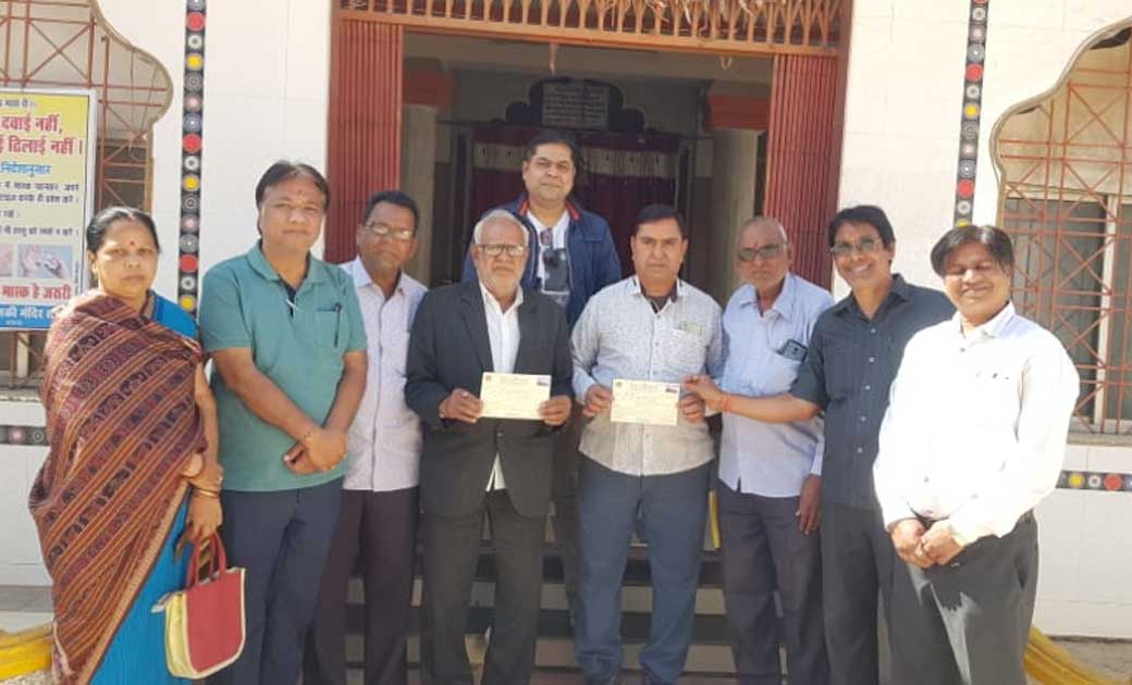 बसना : राम मंदिर निर्माण के लिए समर्पण राशि जुटाने अभियान की... - CG Sandesh