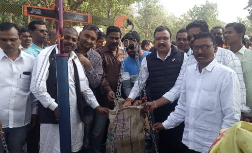 बागबाहरा ब्लॉक के ग्राम घोटियापानी में हुआ नवीन धान खरीदी के... - CG Sandesh