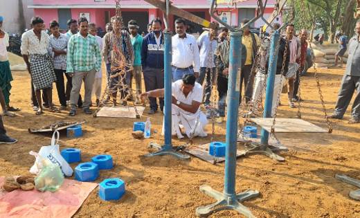 धान उपार्जन केंद्र कपरतुंगा में धान खरीदी का शुभारंभ... - CG Sandesh