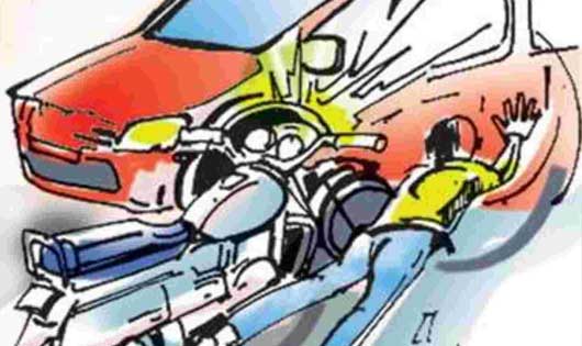 सांकरा : बोलरो के ठोकर से बाइक चालक की मौत.