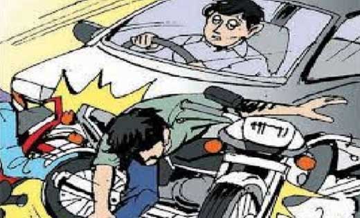 बसना : बोलेरो वाहन के ठोकर से बाइक सवार की मौत.