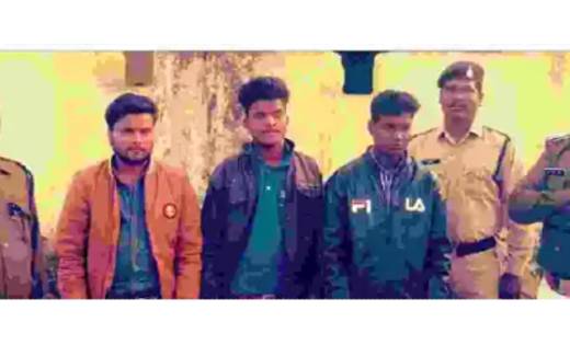 कार ने स्कूटी को मारी ठोकर, युवकों ने रात में आकर कार को लगाई आग, आरोपी गिरफ्तार