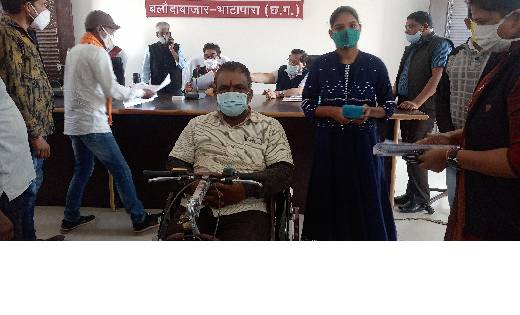 बलौदाबाजार : साप्ताहिक जन-चौपाल में मिला, ऋषि को मोटराइज्ड ट... - CG Sandesh