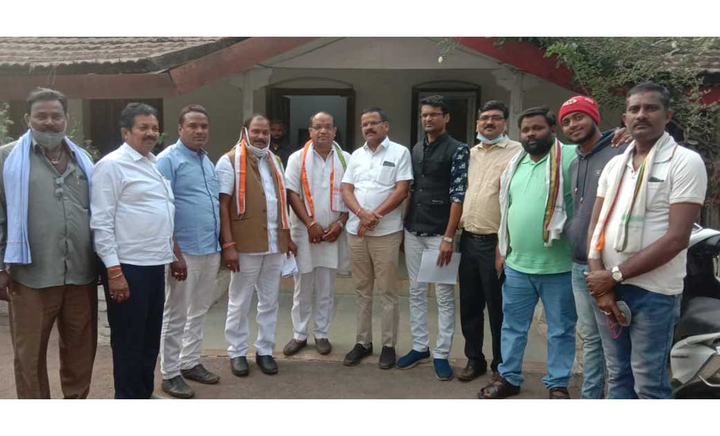 ब्लॉक कांग्रेस कमेटी ने लगाया भाजपा पर दोहरी नीति का आरोप - CG Sandesh