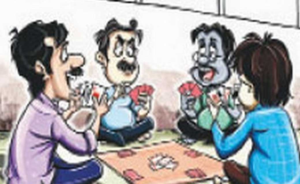 महासमुंद : लभरा खुर्द से 03 जुआरी पकड़ाए.