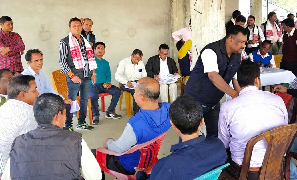 छत्तीसगढ़ प्रदेश कांग्रेस कमेटी चुनावी रणनीति बनाकर असम के युवावों  में नई जान फूंक रहे है