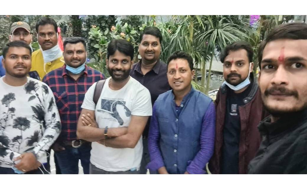 छत्तीसगढ़ कांग्रेस कमेटी की टीम ,संकल्प शिविर में भाग लेने असम के लिए रवाना