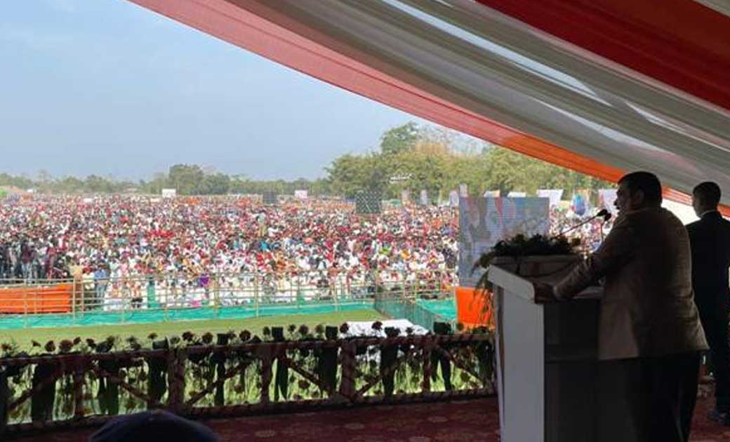प्रधानमंत्री ने असम में दो पुलों की आधारशिला रखी - CG Sandesh