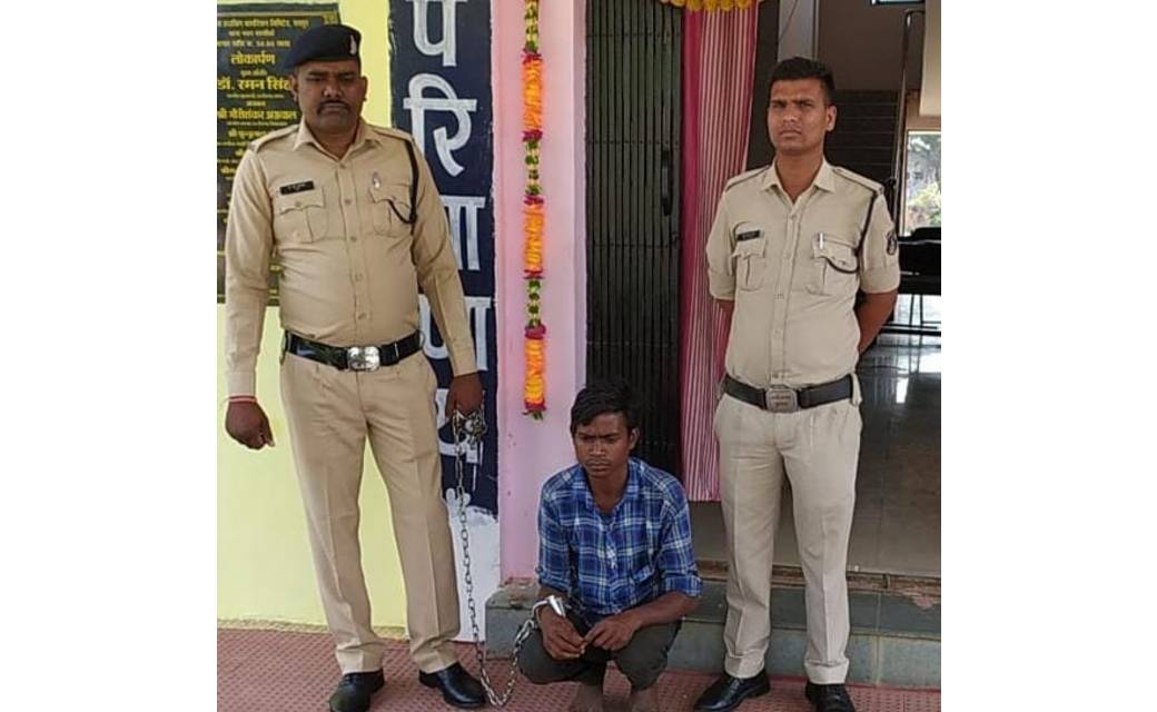 बलौदाबाजार: चोरी के नियत से एटीएम को तोड़फोड़ करने वाला आरोपी गिरफ्तार