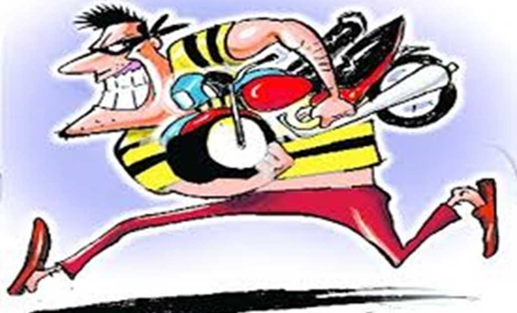 पटेवा : पार्किंग स्थल से मोटरसायकल चोरी.