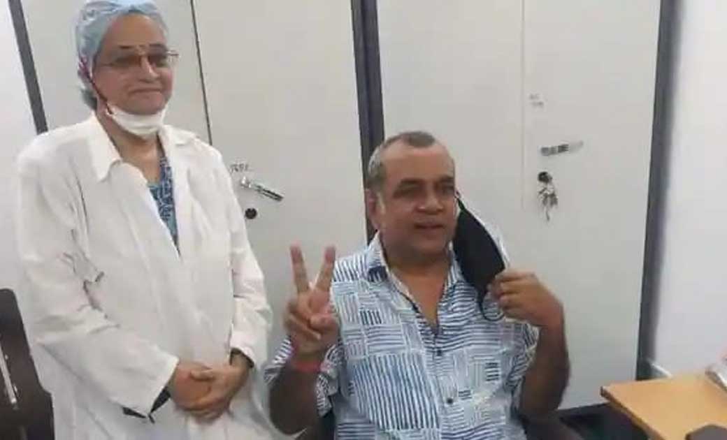 परेश रावल हुए कोरोना संक्रमित, कुछ दिन पहले ली थी पहली डोज - CG Sandesh