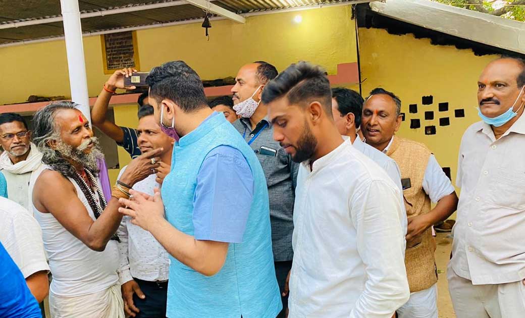 मंत्री उमेश नन्द कुमार पटेल महाशिवरात्रि महोत्सव में हुए शाम... - CG Sandesh