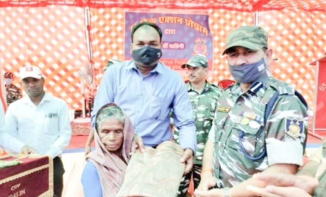 65 बटालियन केंद्रीय रिजर्व पुलिस का सिविक एक्शन प्रोग्राम टूहलु में संपन्न