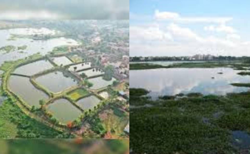 मलबे से हुआ दलपत सागर का क्षेत्रफल कम, कब होगी अतिक्रमण पर कार्यवाही?? 