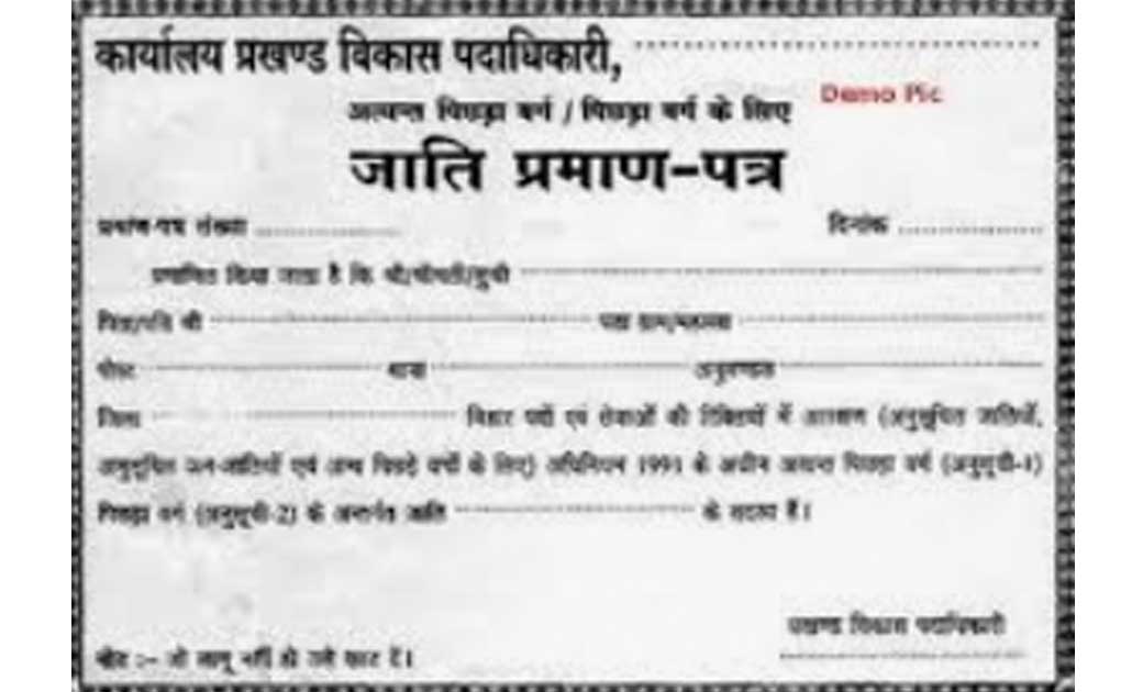 कोविड प्रोटोकाल के पालन  कर स्कूली बच्चों के जाति प्रमाण-पत्र निर्माण के लिये हो शिविर का आयोजन-कलेक्टर