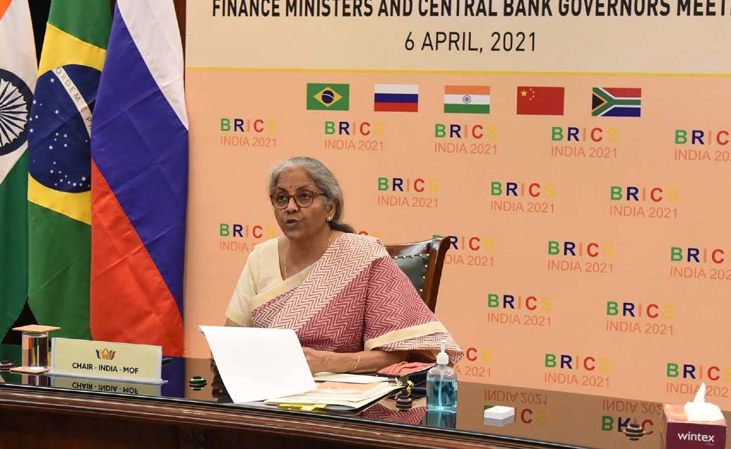 भारत ने ब्रिक्स के वित्त मंत्रियों और केंद्रीय बैंकों के गवर... - CG Sandesh