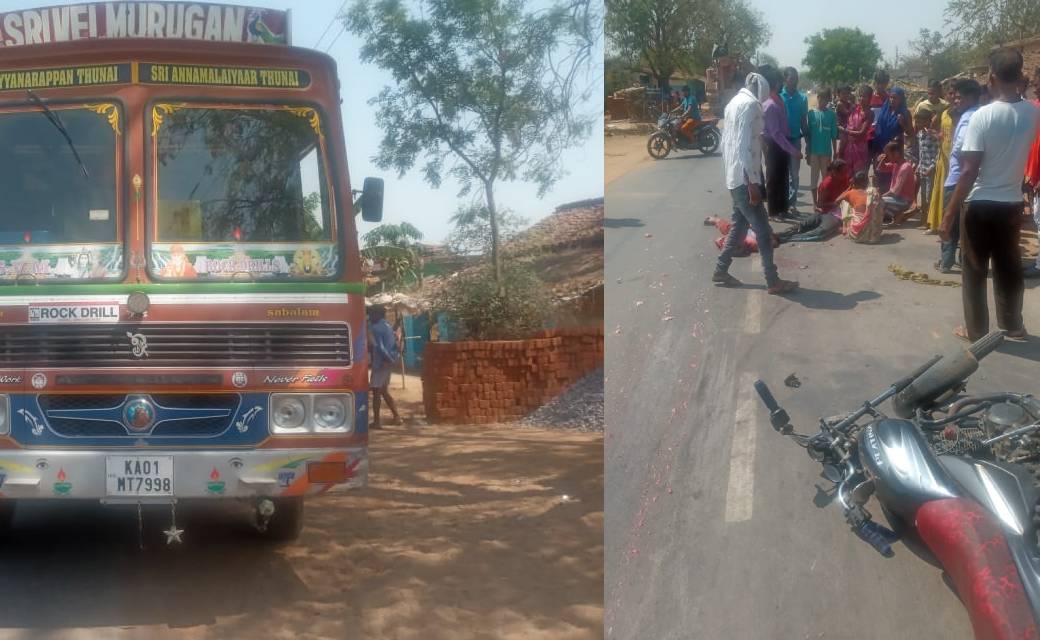 झलप:बिग ब्रेकिंग : बोर गाड़ी ने मारी मोटर सायकल को ठोकर बाइक चालक की मौके पर मौत, एक गम्भीर