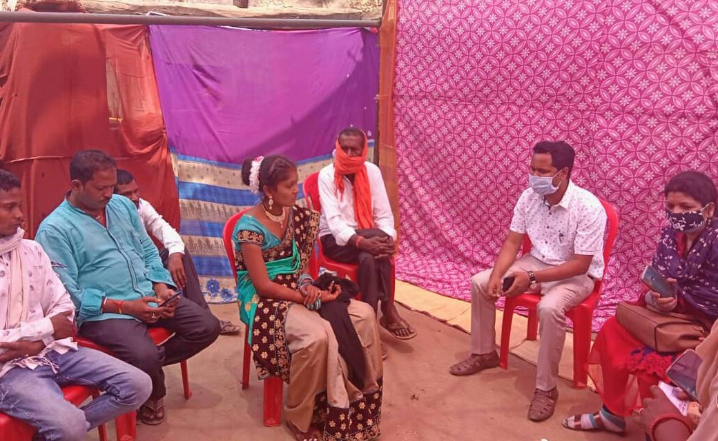 बागबाहरा :बाल विवाह को लेकर महिला बालविकास विभाग टीम की पैनी नजर ,फिर रुकवाई एक बाल विवाह