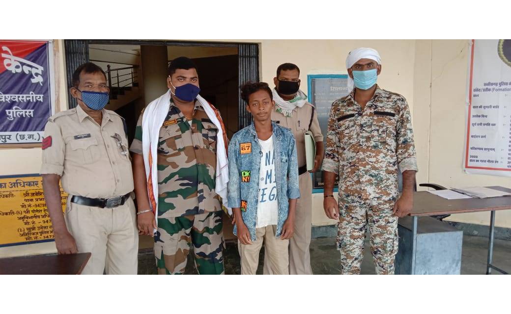  रिपोर्ट के महज 24 घंटे के अंदर ही पकड़ा गया आरोपी...नाबालिग को भगा ले जाने का था आरोप
