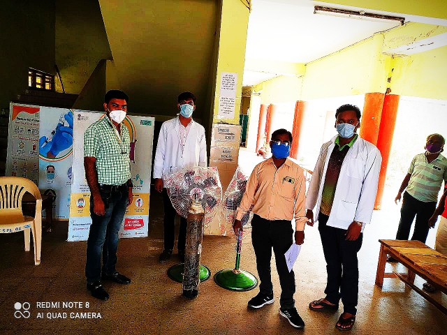 सामुदायिक स्वास्थ्य केंद्र सरायपाली में कोरोना का बेहतर इलाज... - CG Sandesh