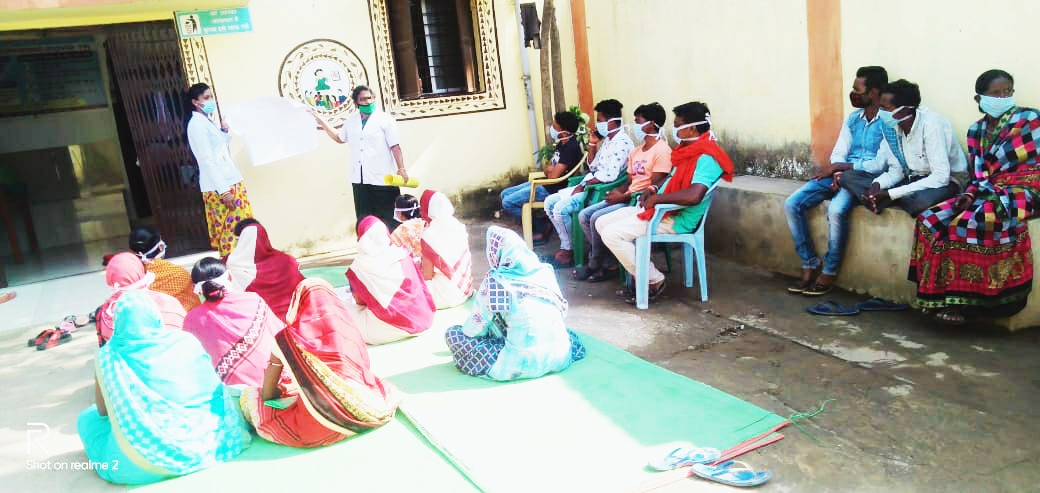 बसना : हेल्थ वैलनेस सेंटर सिंघनपुर मे  विश्व तंबाकू दिवस मना... - CG Sandesh
