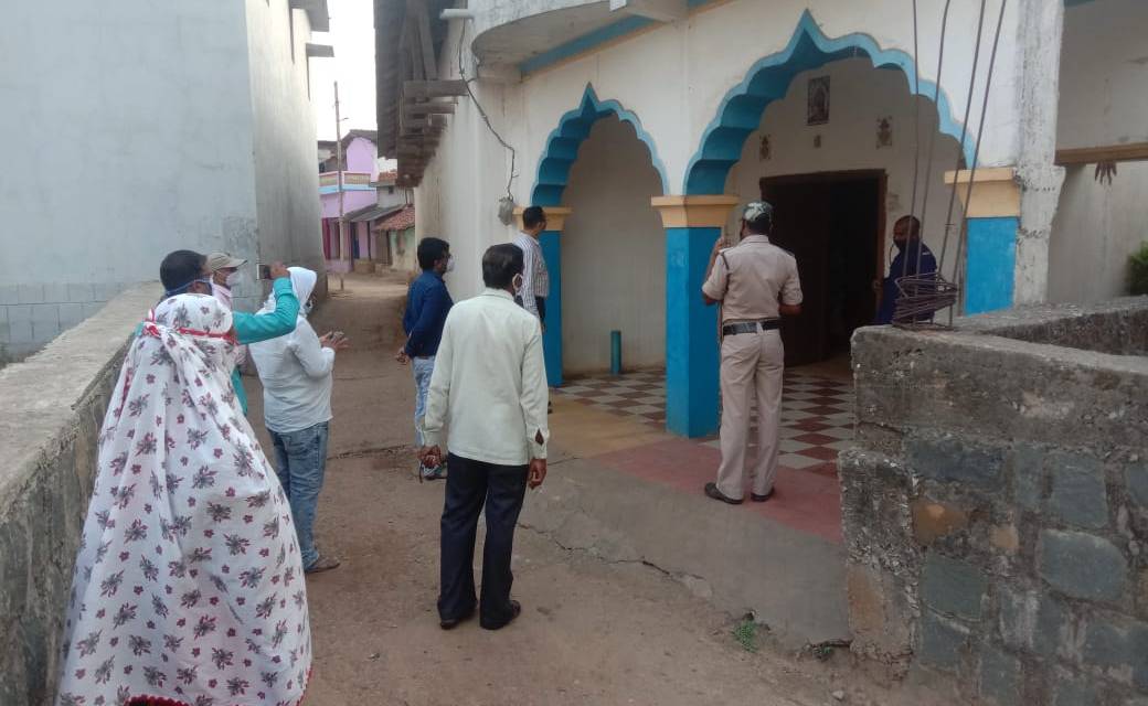 एसडीएम ने किया होम आईसोलेशन का निरीक्षण... - CG Sandesh