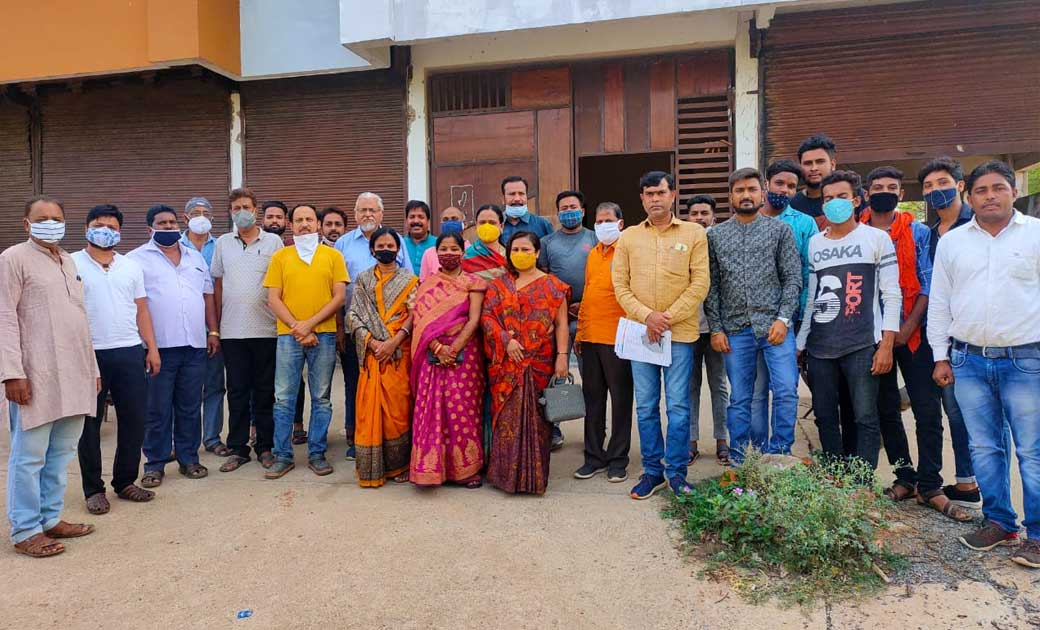 सरायपाली : कांग्रेस के ढाई साल के कार्यकाल एवं वादाखिलाफी को लेकर भाजपा की बैठक.