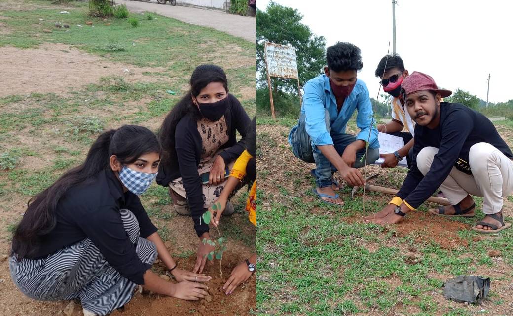 एबीवीपी देवभोग के कार्यकर्ताओं द्वारा आज विश्व पर्यावरण दिवस... - CG Sandesh