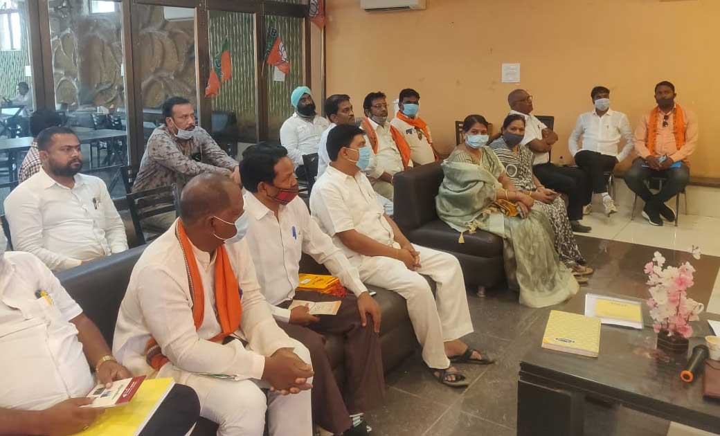 जिला भाजपा महासमुन्द का सरायपाली में चिंतन शिविर का आयोजन