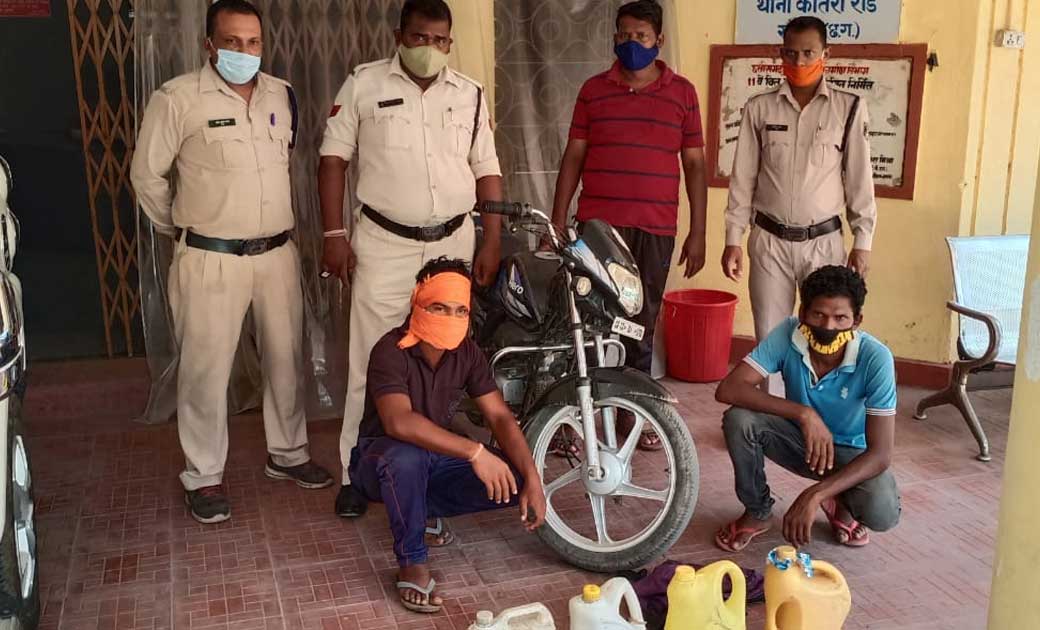 पुलिस कप्तान का निर्देश ला रहा रंग..शराब माफ़िया और तश्कर हुवे दंग...पुसौर, कोतरा रोड, और कोतवाली पुलिस ने की ताबड़तोड़ कार्यवाही....