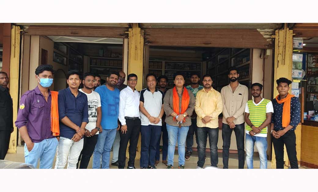 भाजयुमो बसना ने किया शौर्य प्रताप सिंह जूदेव जशपुर भाजयुमो ज... - CG Sandesh