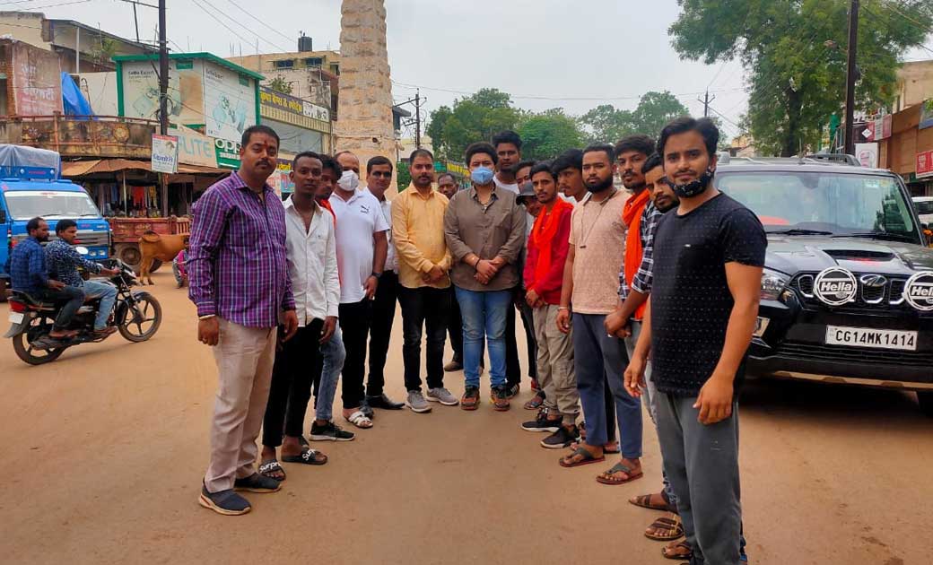 सरायपाली: भाजयुमो ने किया शौर्य प्रताप सिंह जूदेव जशपुर भाजयुमो जिलाउपाध्यक्ष का स्वागत