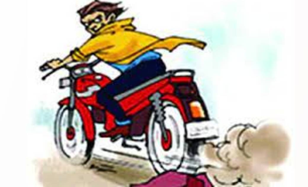 घर के आँगन से मोटरसायकल चोरी, मामला दर्ज