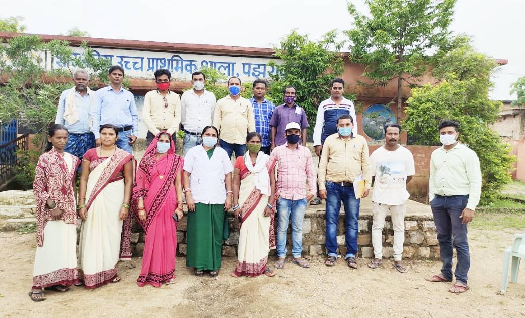 सरायपाली का ग्राम पझरापाली हुआ शत प्रतिशत टीकाकृत - CG Sandesh