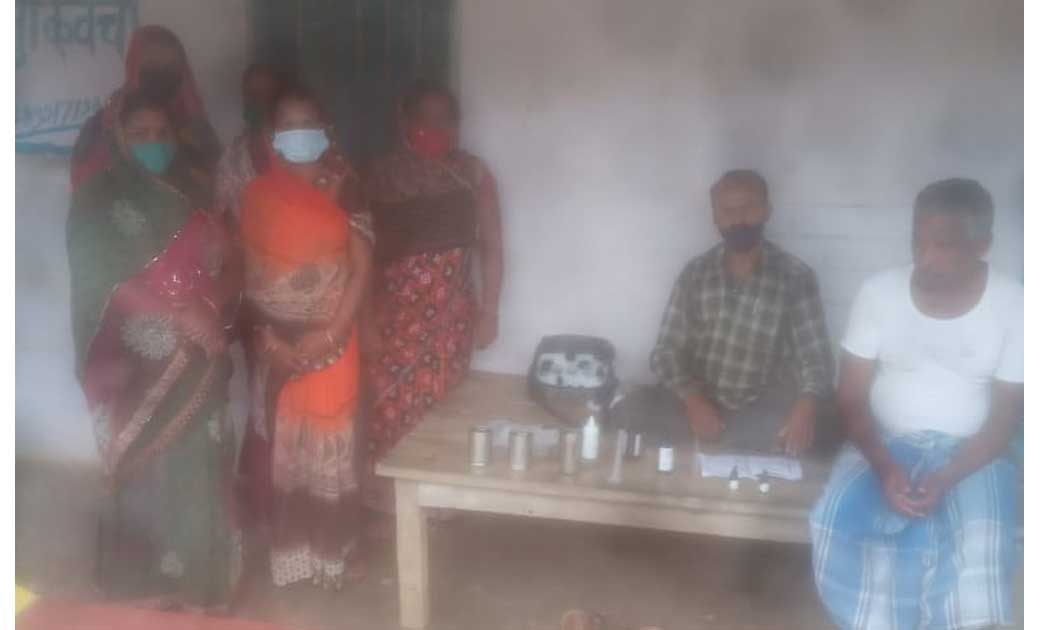 ग्राम पंचायत गाला में मितानिनों को दिया गया जल संरक्षण का प्रशिक्षण