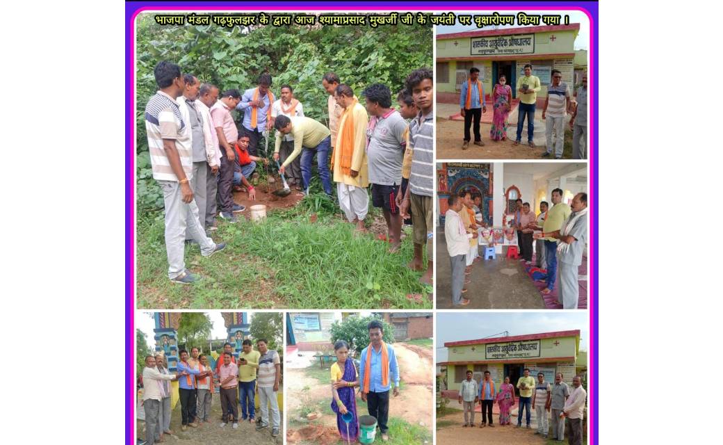  भाजपा मंडल गढ़फुलझर अध्यक्ष श्री माधव साव के नेतृत्व में भार... - CG Sandesh